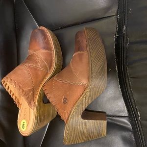 New born patchwork mules size 9